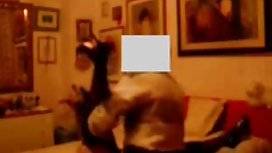 Chick işemek içinde külot