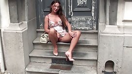 Güzel bir hamile kızla seks